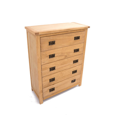 Nagle 5 Drawer 90cm W Chest