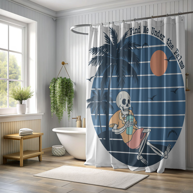 Fortine Shower Curtain, H 74 po x l 71 po