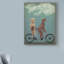  Art mural sur toile tendue - art mural Fab Funky «Poodle Tandem» pour le salon, la chambre à coucher ou le bureau - 24 x 32-33421791