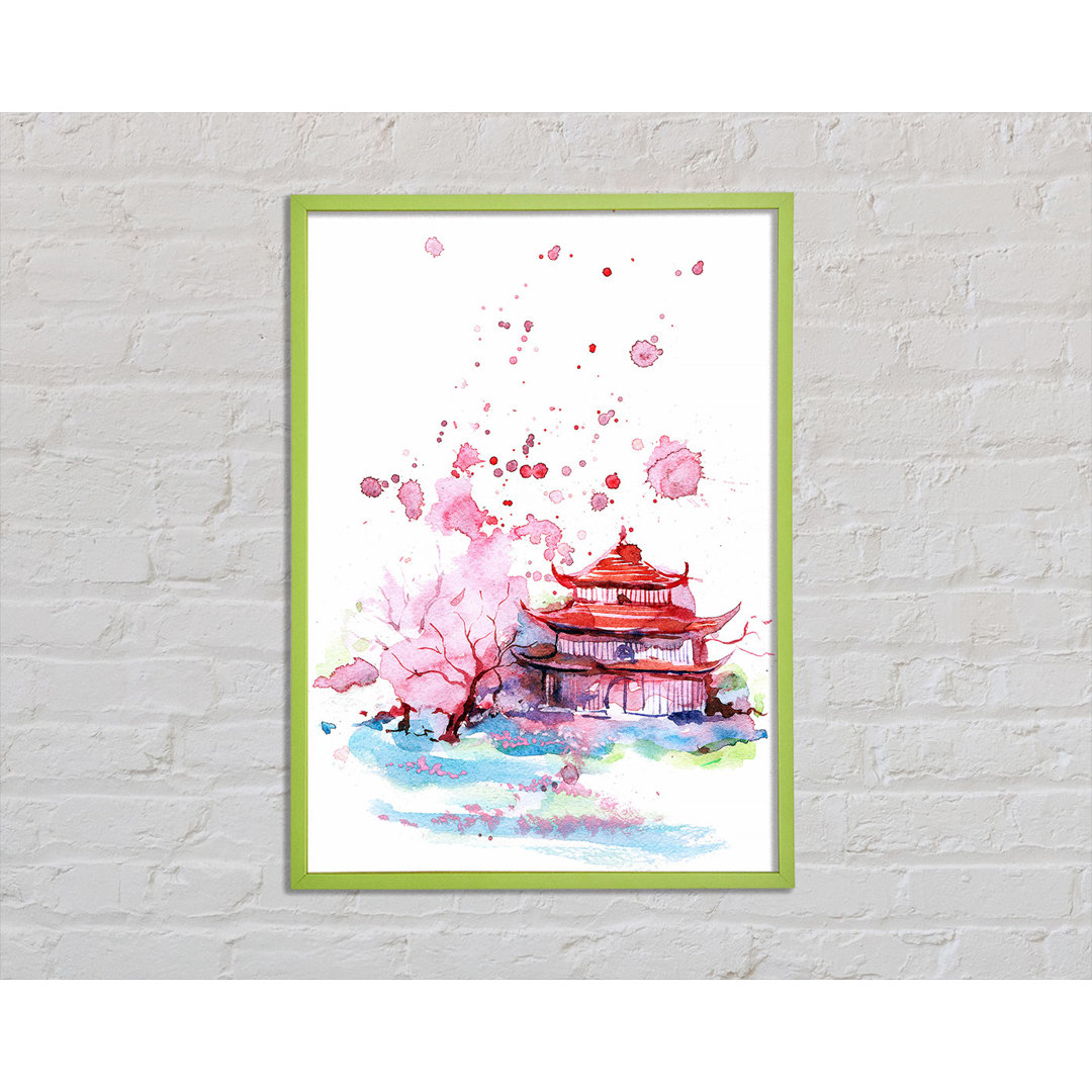 Braen Chinese Watercolour - Einzelner Bilderrahmen Kunstdrucke