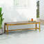 Banc d'extérieur en bois, banc de jardin pour 3 personnes
