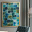 Earthy Plexus II, reproduction encadrée de qualité supérieure - prête à être accrochée-88102814-88102815