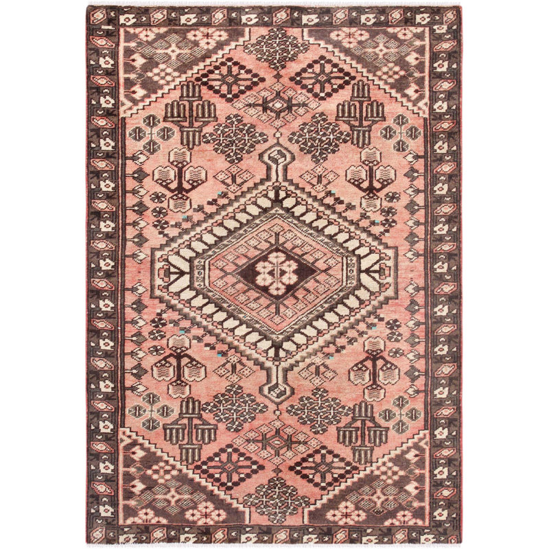 Vintage One-of-a-Kind 4'3" X 6'4" Area Rug