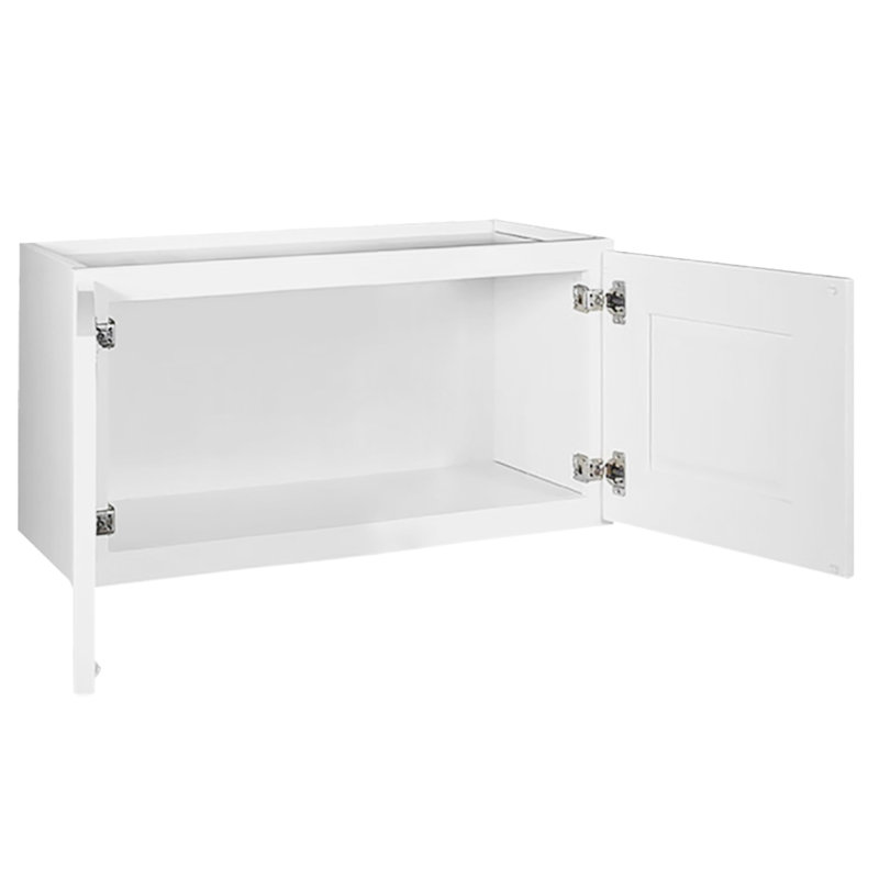 Armoire de cuisine style Shaker de Design House Brookings (prête à assembler), H 18 po x l 36 po, Blanc