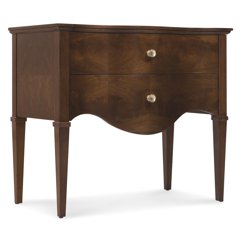 Archives Two-Drawer Nightstand