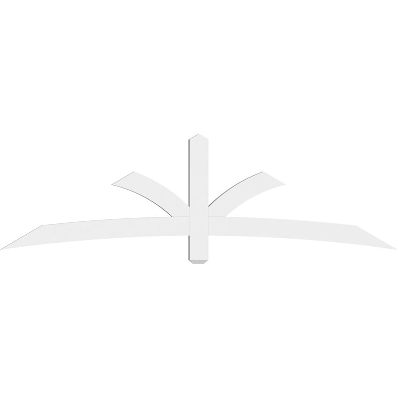 Support pour pignon Davenport, H 24,5 po x l 84 po (pas: 7/12), P 2 po x F 4 po, Signature uréthane