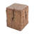 Amira Outdoor And Indoor Stump Shape MGO Side Table, Brown Finish