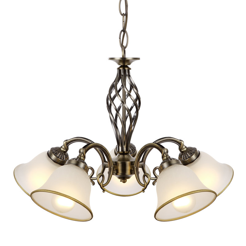 5 - Light Candle Style Chandelier