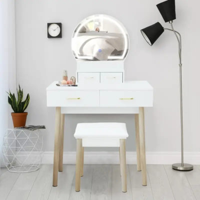 Dressing Table with Mirror