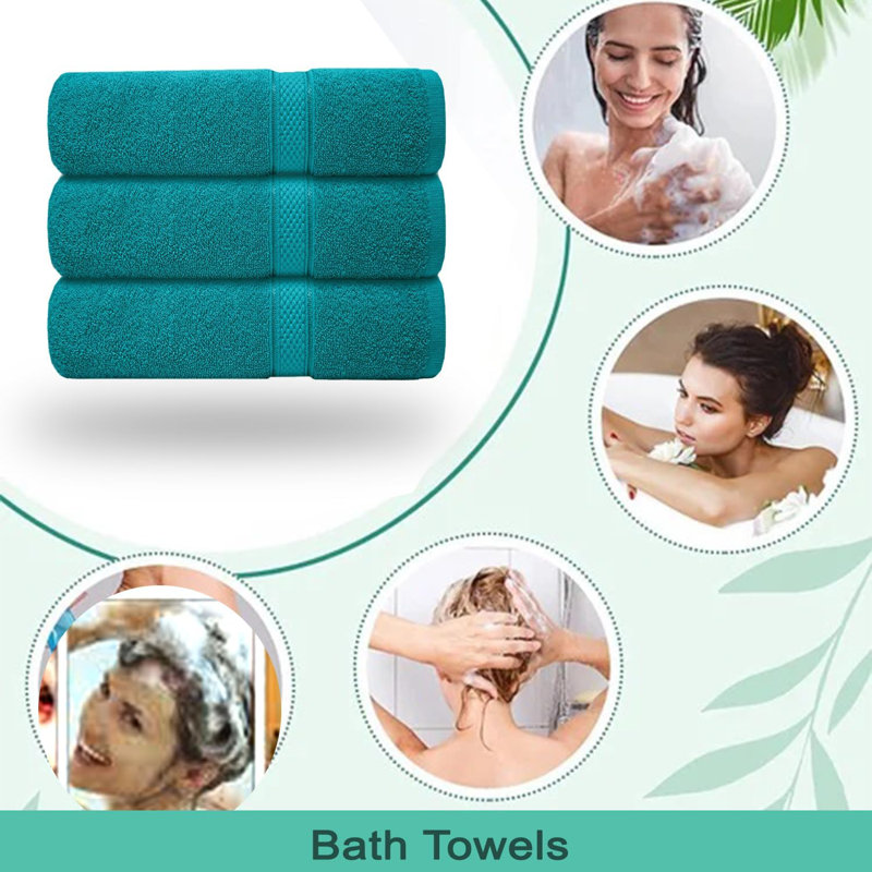 Nayelly Turkish Cotton Bath Towel, Jade
