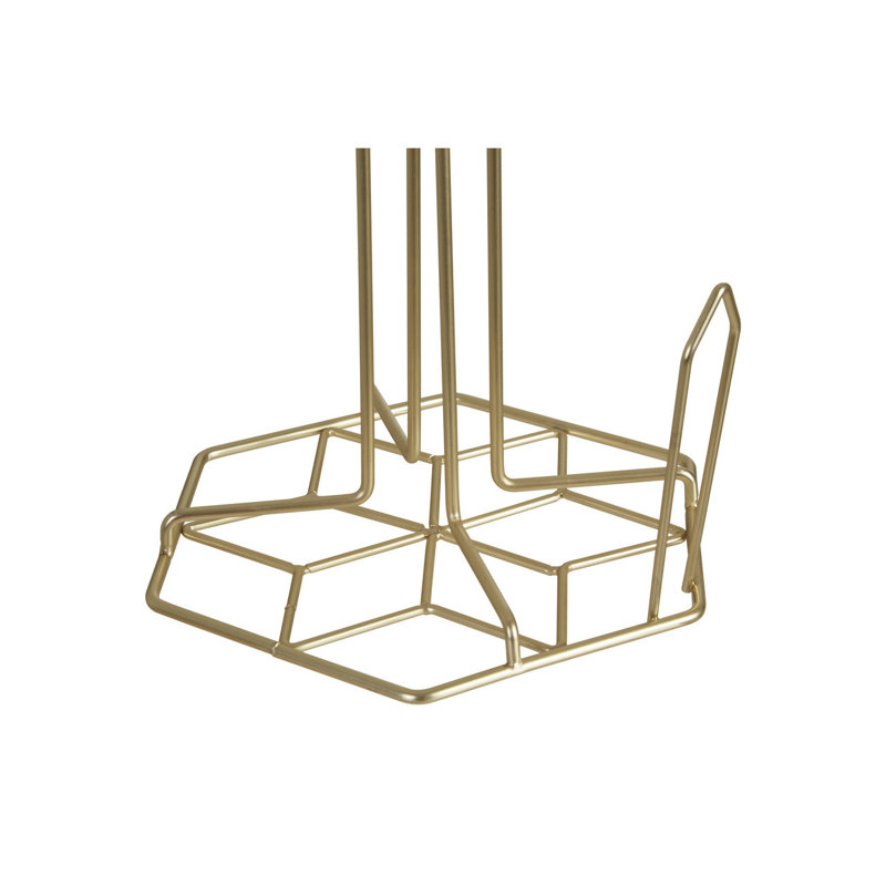Metal Paper Towel Holder, Gold