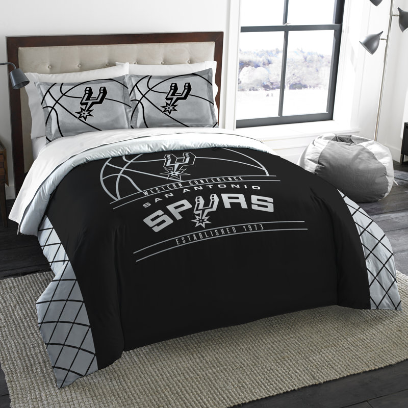 NBA Polyester Comforter Set, Spurs