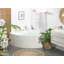 Burwinda 1330mm x 187mm Whirlpool Acrylic Bathtub
