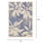 Waddington Floral Ivory Sapphire Blue Indoor Outdoor Area Rug-1029199732