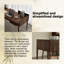 Bureau en bois massif avec tiroirs Nordic Luxury-326965525