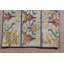 Petit tapis vintage en laine Anatolian beige pour la maison et le bureau avec un motif de patchwork tribal