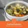 GEEPAS 2.2L Rice Cooker & Steamer with Keep Warm Function, 900W