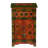 Mohler Handpainted Side Table with Storage