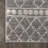 Bouton Moroccan Beni Souk Gray/Cream Rug-1729285901
