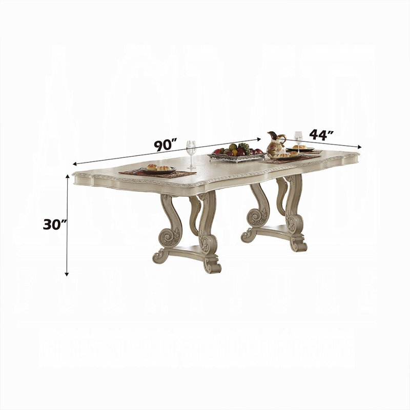 Ragenardus Dining Table W/Leaf, White