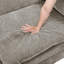 Contemporain, 6, modulaire modulaire, revêtement en chenille, contreplaqué, rembourrage en mousse confortable, coussins d'accoudoirs réglables, dossiers réversibles, housses de siège amovibles, 6 pieds exposés-433347061