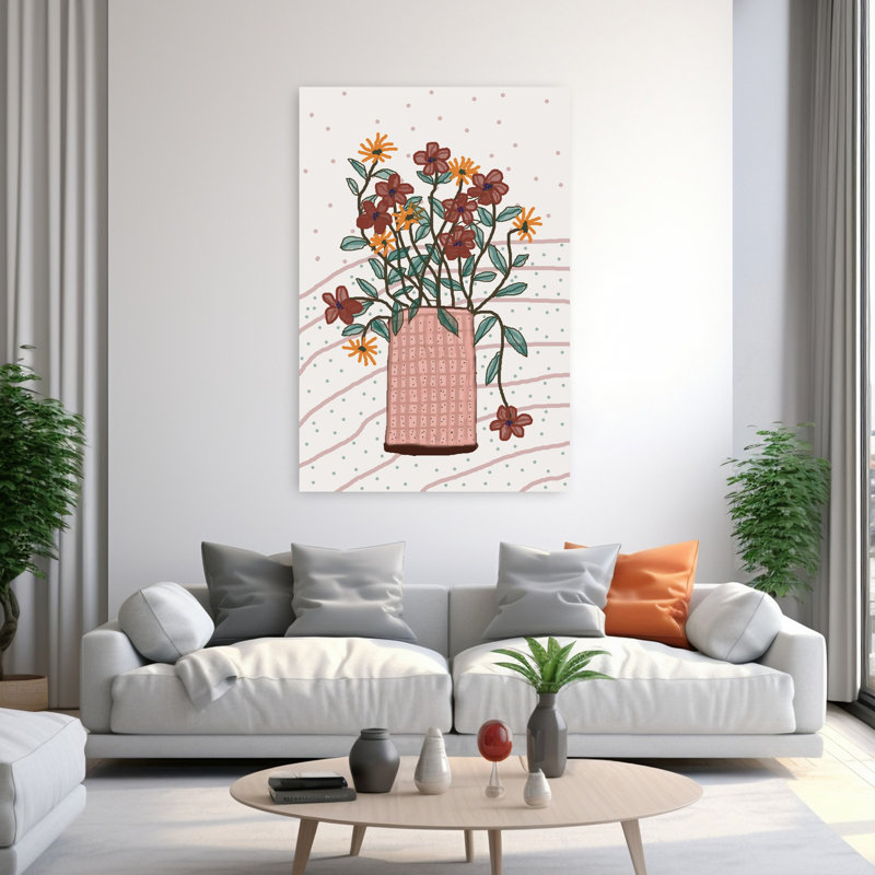 Art mural, Q, H 60 po x l 40 po