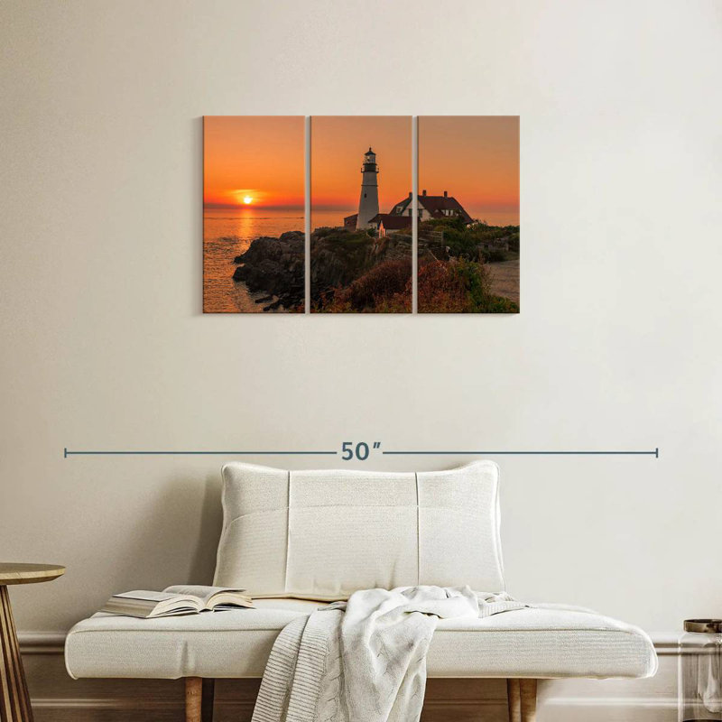 Aletra Portland Head Light, 20" H x 33" W