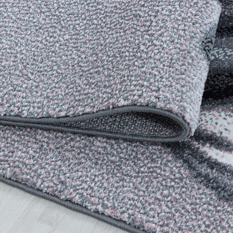 Gilliland Flatweave Grey Rug, Rectangle 160 x 230cm