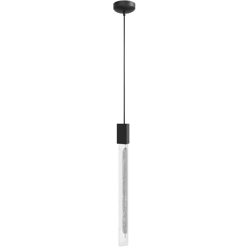Luminaire suspendu cylindrique unique 1 lumières Guthrun
