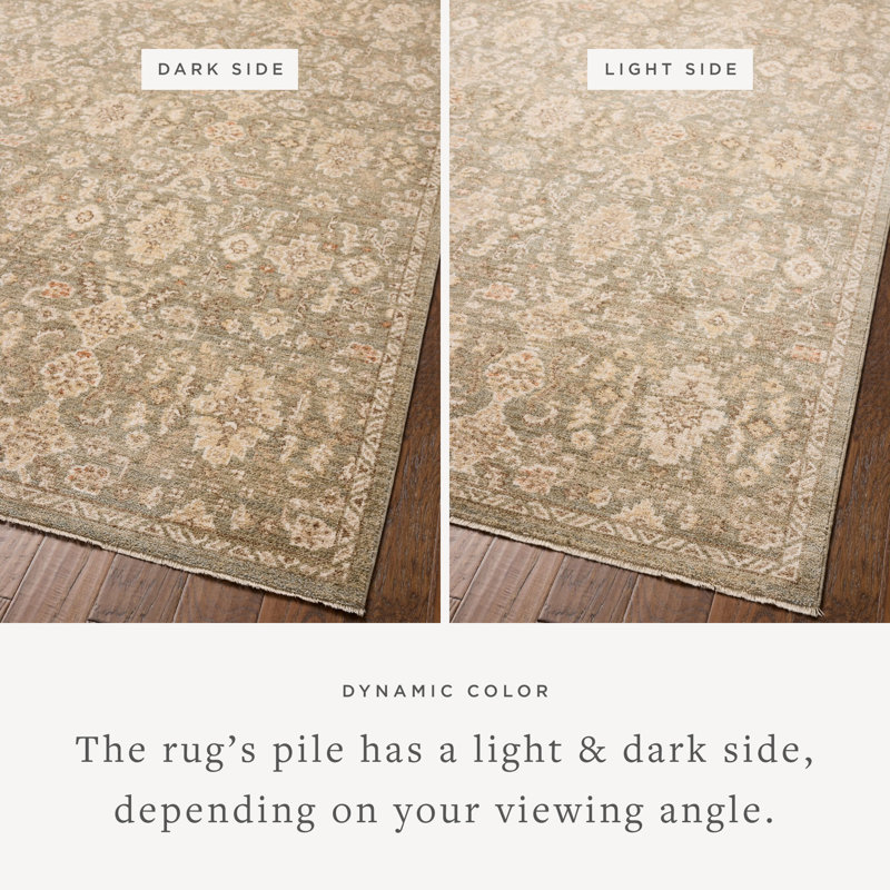 Chris Loves Julia x Loloi Palma Lagoon / Natural Area Rug, Square 1'6"
