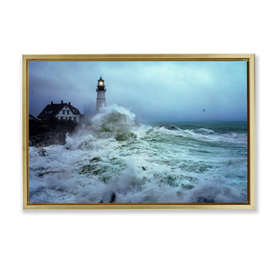 «Tall Splashing Waves» par Rick Berk