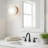 1-Light Modern Round LED Wall Sconce