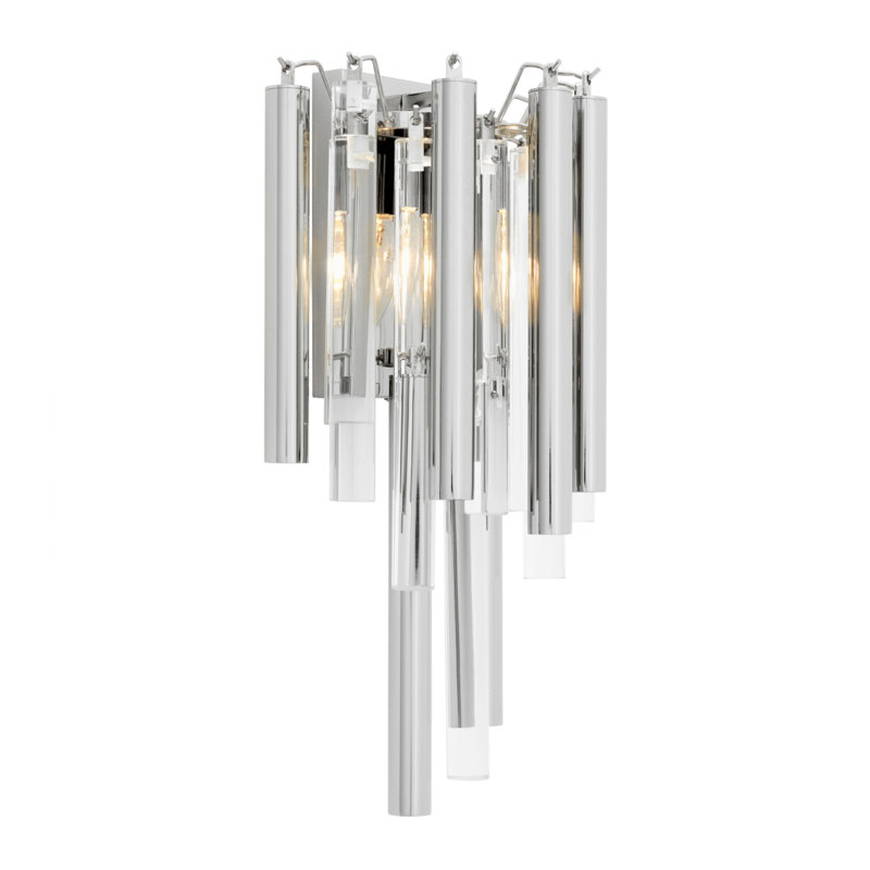 Gigi 1 - Light Flush Mounted Sconce, Nickel