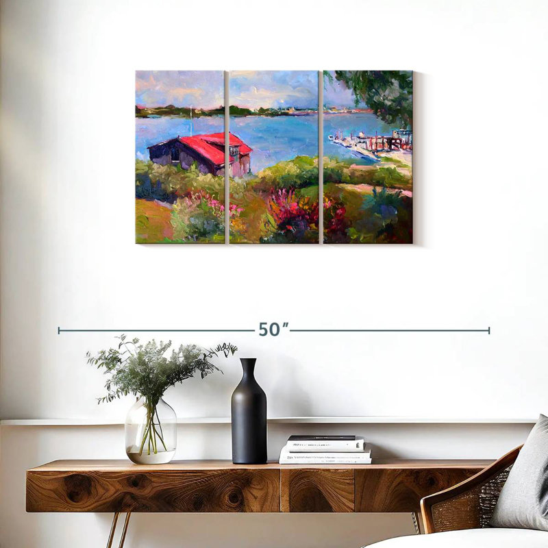Lilie Reservoir, 20" H x 33" W