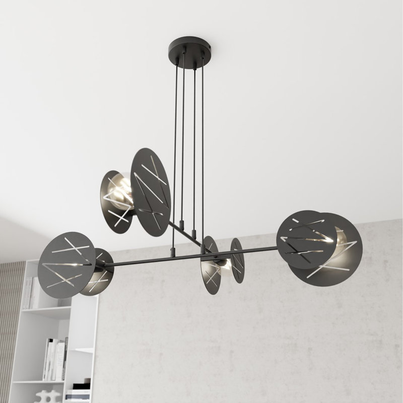 Dawnica 4 - Light Pendant, Matte Black