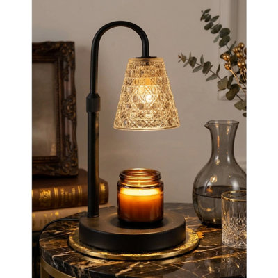 Candle Warmer Lamp With Timer Dimmable, Christmas Birthday Gifts For Women Mom, House Warming Gifts New Home Decor, Wax Melt Warmer For Jar Candles