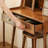American style high legged dressing table