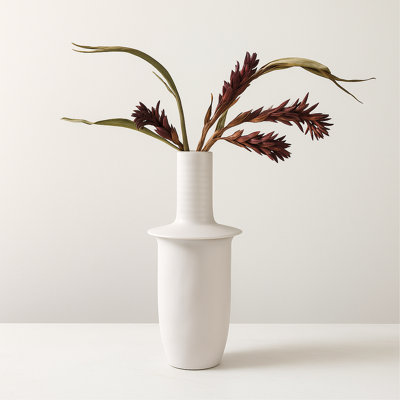 Vase de table blanc moderne en céramique pour la décoration intérieure