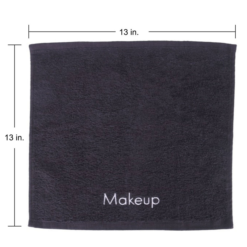 Arkwright’s Embroidered Makeup Remover 100% Cotton 6-Piece Set 