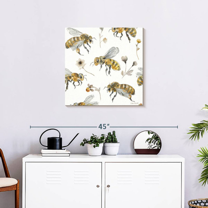 Brampt Fields Of Gold Pattern IV, 24" H x 24" W