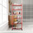 6-Tier Rolling Cart Gap Kitchen Slim Slide Out Storage Tower Rack with Wheels-109187899-109187900