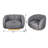 Whallon Upholstered Swivel Armchair-652648212