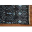 Tapis oriental à chevrons marocain noué à la main 5 x 8