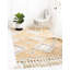 Tapis jaune en laine tissé à plat à la main Shriver Southwestern-71813629