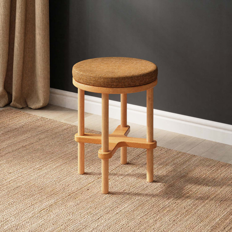 Solid Wood Accent Stool