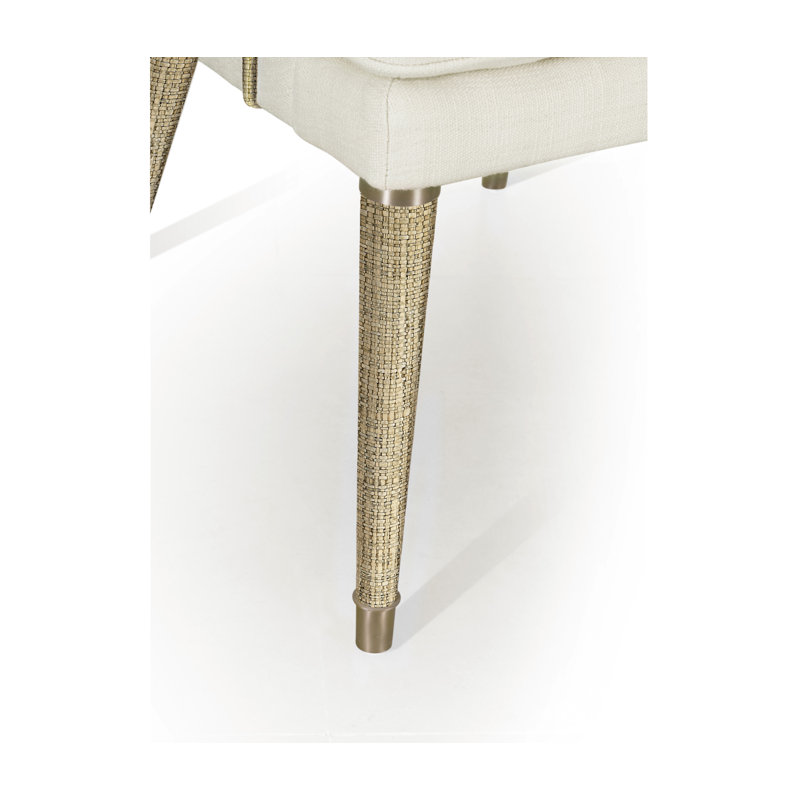 Water Upholstered Arm Chair