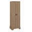 Armoire de rangement pour salle de bain / bureau avec deux portes, tablette réglable à l'intérieur