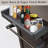 Grill Carts With Storage And Wheels, Brown