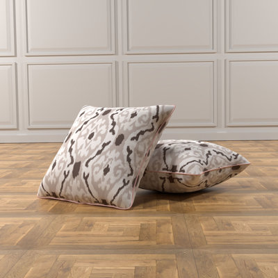 Indoor Cotton Throw Pillow