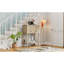 Console étroite, canapé mince avec trois tiroirs de rangement et tablette inférieure (beige)-125778178